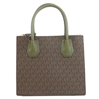 Michael Kors マイケルコース MKシグネチャー 2WAY ハンドバッグ PVC レディース 中古