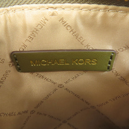 Michael Kors マイケルコース MKシグネチャー 2WAY ハンドバッグ PVC レディース 中古