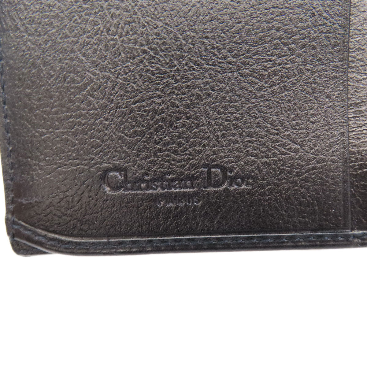 CHRISTIAN DIOR クリスチャンディオール トロッター柄 長財布（小銭入れあり） デニム レディース 中古