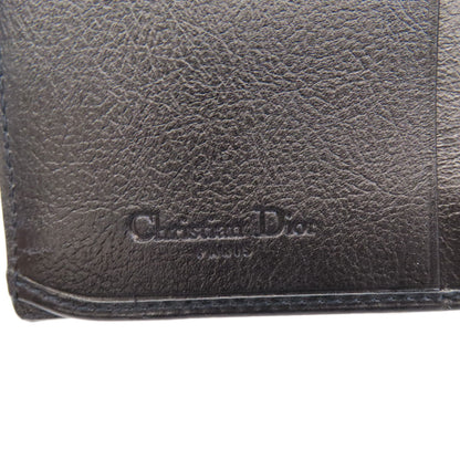 CHRISTIAN DIOR クリスチャンディオール トロッター柄 長財布（小銭入れあり） デニム レディース 中古