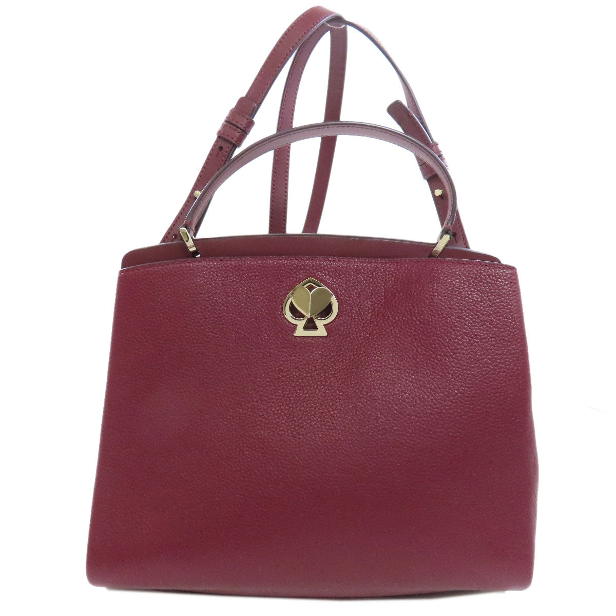 kate spade ケイトスペード 2WAY ハンドバッグ レザー レディース 中古