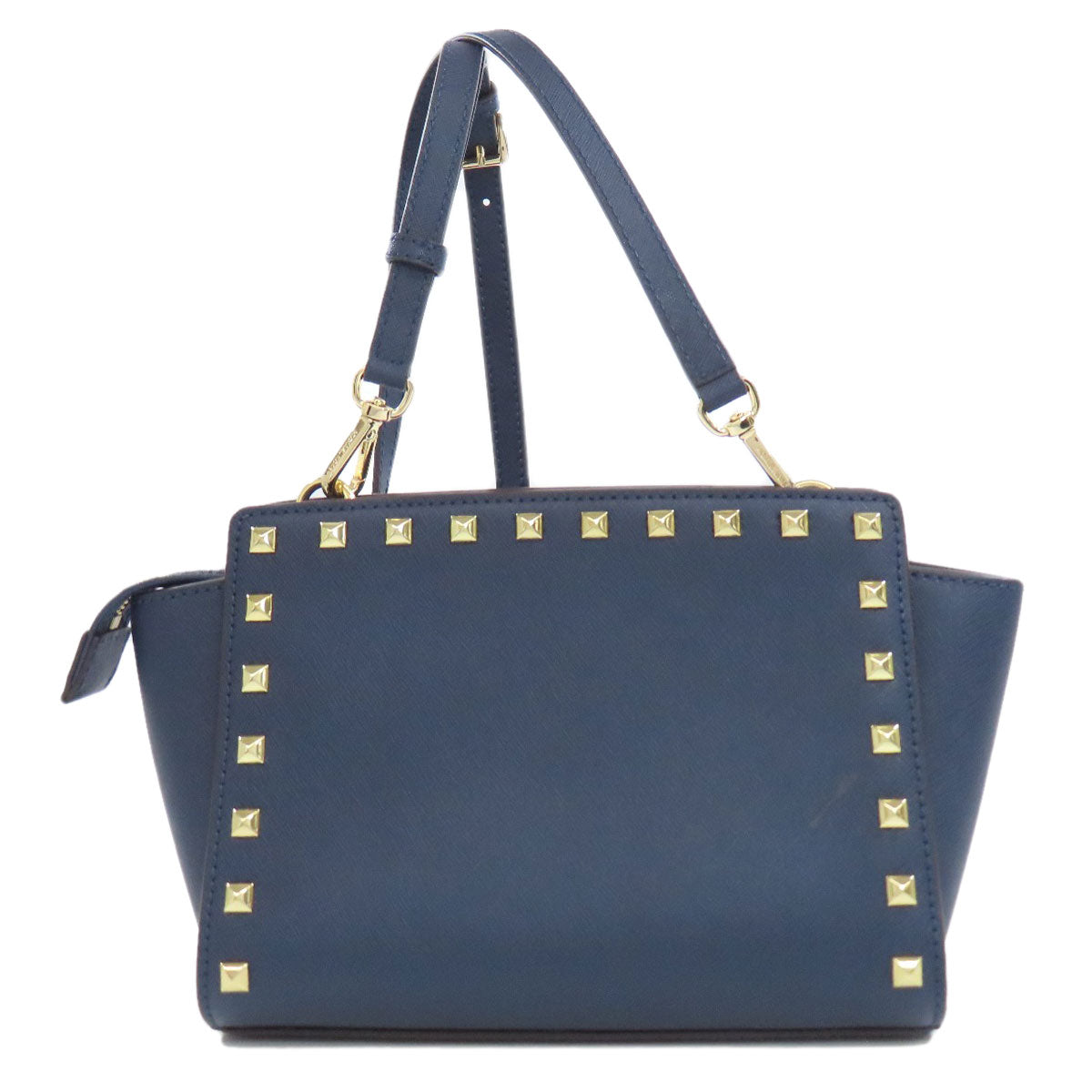 Michael Kors マイケルコース スタッズ ショルダーバッグ PVC レディース 中古