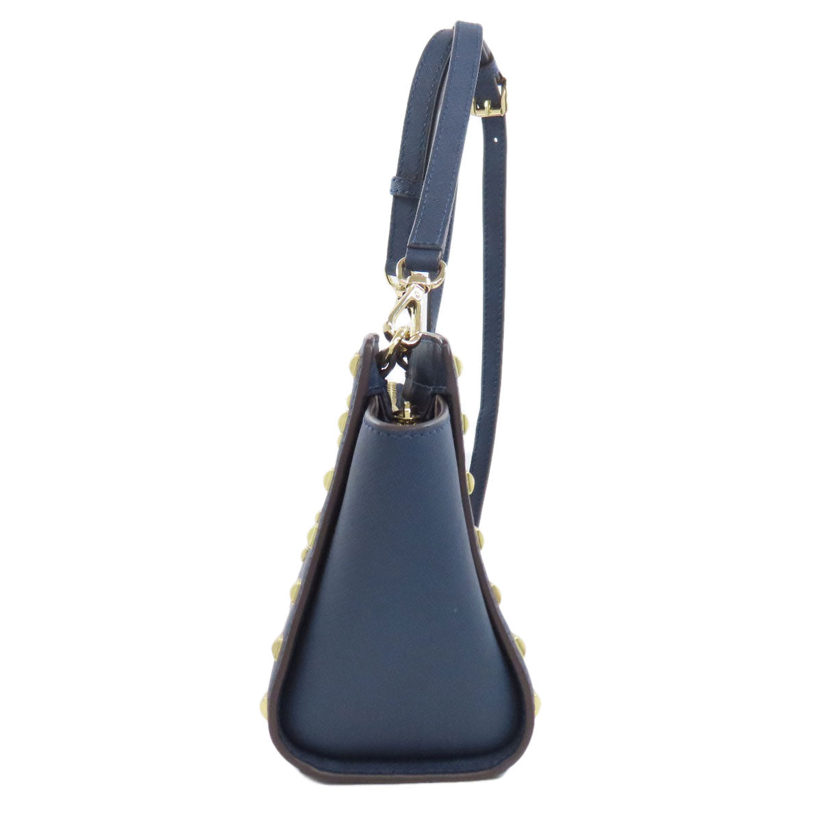 Michael Kors マイケルコース スタッズ ショルダーバッグ PVC レディース 中古