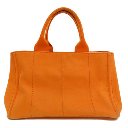 PRADA プラダ カナパ ハンドバッグ キャンバス レディース 中古