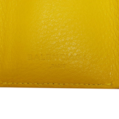 BALENCIAGA バレンシアガ 391446 ペーパー ミニウォレット 二つ折り財布（小銭入れあり） レザー レディース 中古