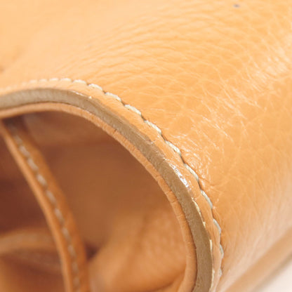 TODS トッズ ロゴ ハンドバッグ レザー レディース 中古