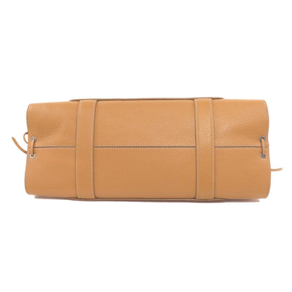 TODS トッズ ロゴ ハンドバッグ レザー レディース 中古