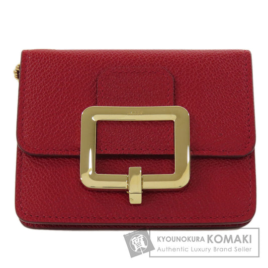BALLY バリー ロゴ コインケース レザー レディース 中古