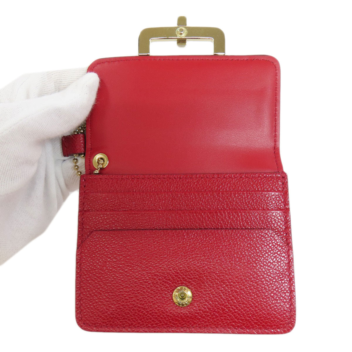 BALLY バリー ロゴ コインケース レザー レディース 中古