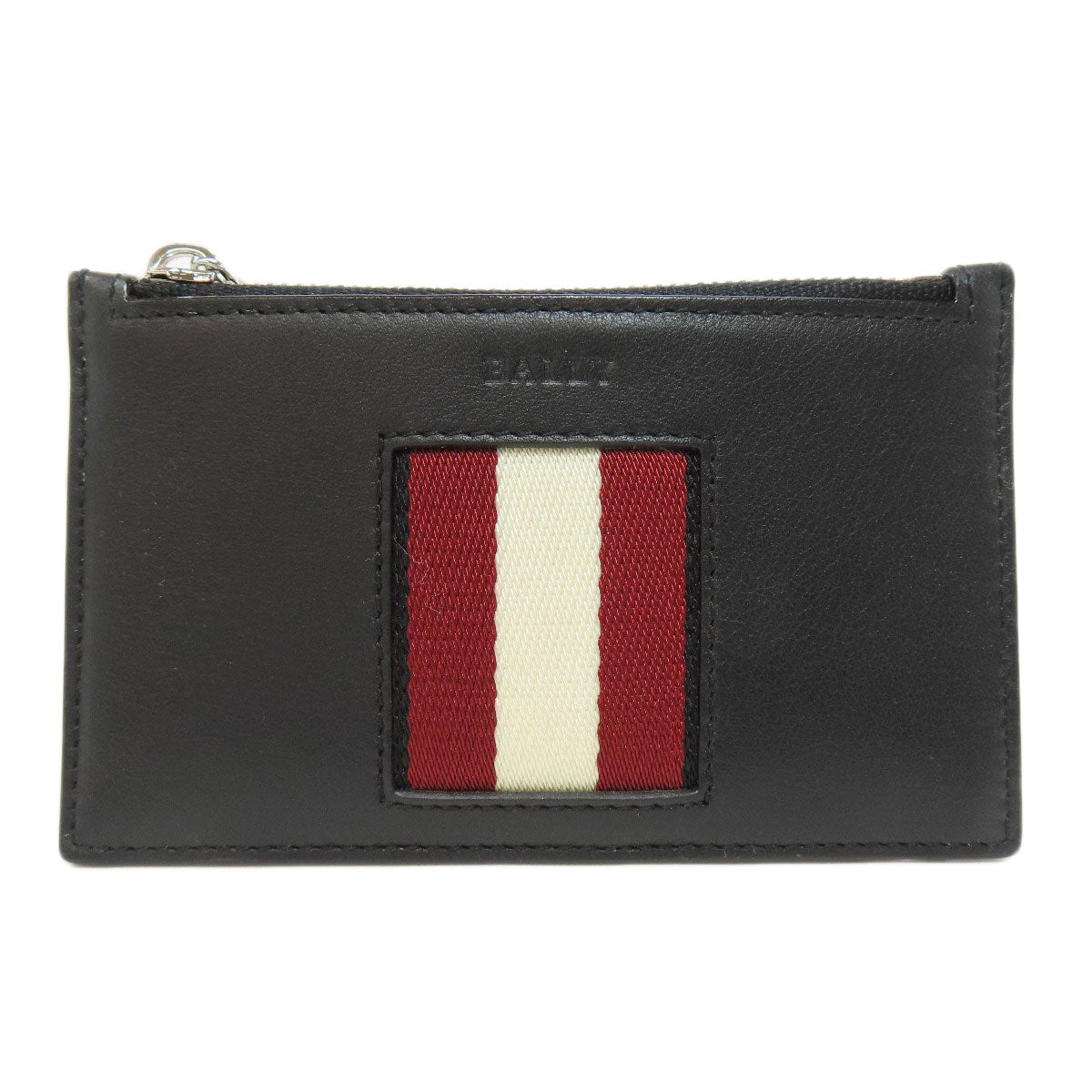 BALLY バリー バリーストライプ カードケース レザー レディース 中古
