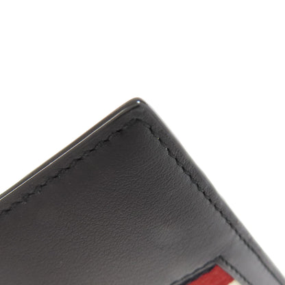 BALLY バリー バリーストライプ カードケース レザー レディース 中古