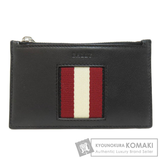 BALLY バリー バリーストライプ カードケース レザー レディース 中古