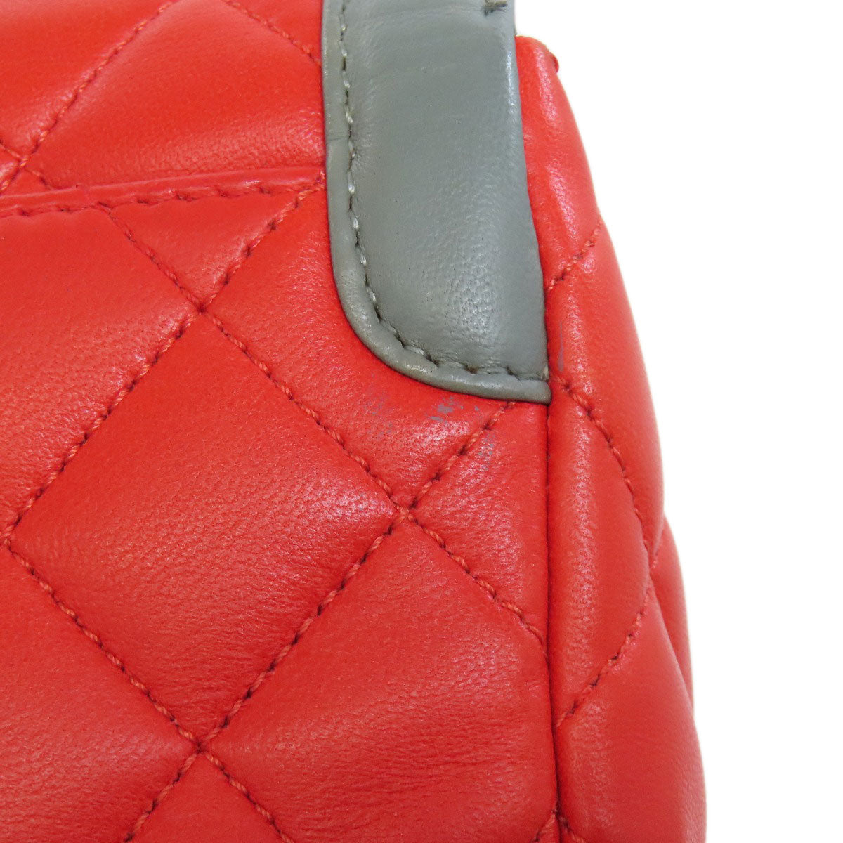 CHANEL シャネル チェーンショルダー ココマーク ゴールド金具 ショルダーバッグ ラムスキン レディース 中古