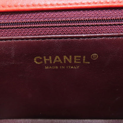 CHANEL シャネル チェーンショルダー ココマーク ゴールド金具 ショルダーバッグ ラムスキン レディース 中古