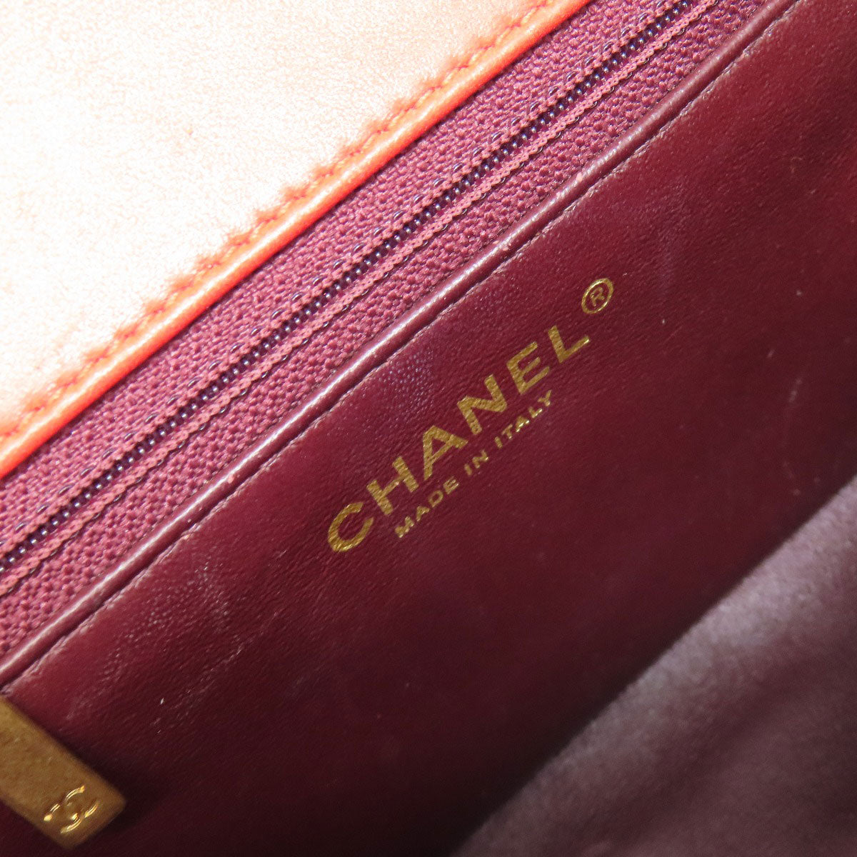 CHANEL シャネル チェーンショルダー ココマーク ゴールド金具 ショルダーバッグ ラムスキン レディース 中古