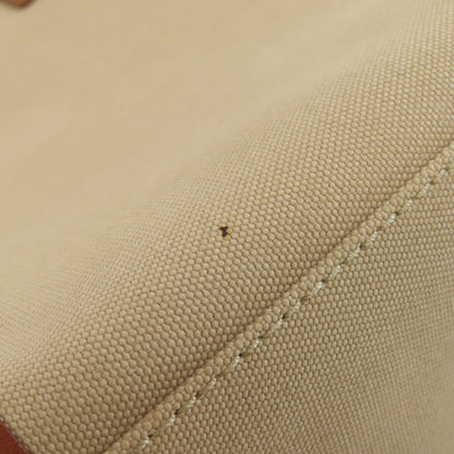 BURBERRY バーバリー ロゴ トートバッグ キャンバス レディース 中古