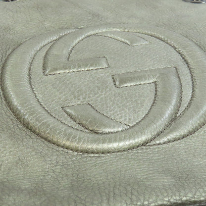 GUCCI グッチ 308982 ソーホー インターロッキングG トートバッグ レザー レディース 中古