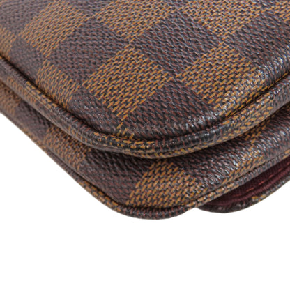LOUIS VUITTON ルイヴィトン N41257 ホクストンPM ショルダーバッグ ダミエキャンバス レディース 中古