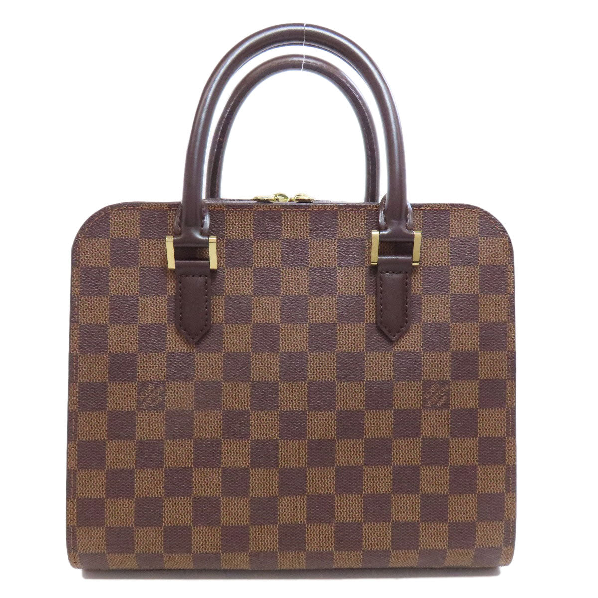 LOUIS VUITTON ルイヴィトン トリアナ ハンドバッグ ダミエキャンバス レディース 中古