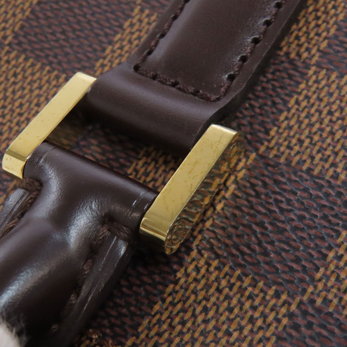 LOUIS VUITTON ルイヴィトン トリアナ ハンドバッグ ダミエキャンバス レディース 中古