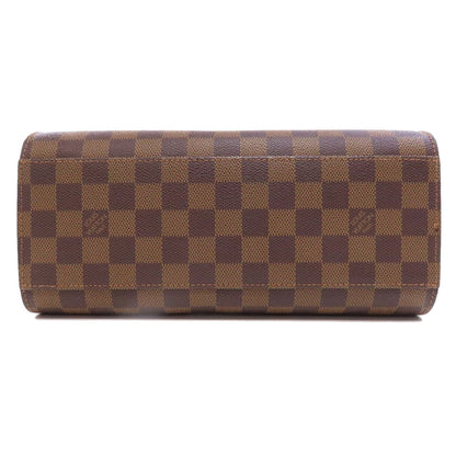 LOUIS VUITTON ルイヴィトン トリアナ ハンドバッグ ダミエキャンバス レディース 中古