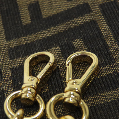 FENDI フェンディ ズッカ柄 2WAY ショルダーバッグ キャンバス レディース 中古