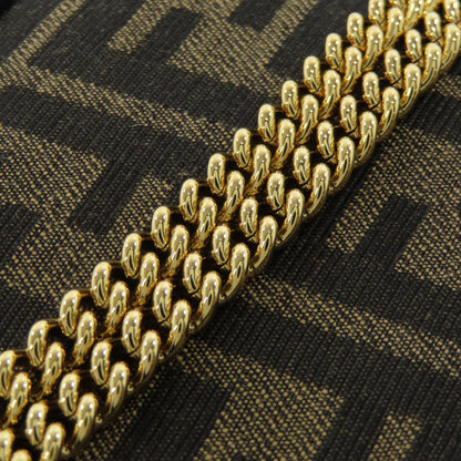 FENDI フェンディ ズッカ柄 2WAY ショルダーバッグ キャンバス レディース 中古