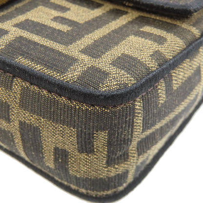 FENDI フェンディ ズッカ柄 2WAY ショルダーバッグ キャンバス レディース 中古