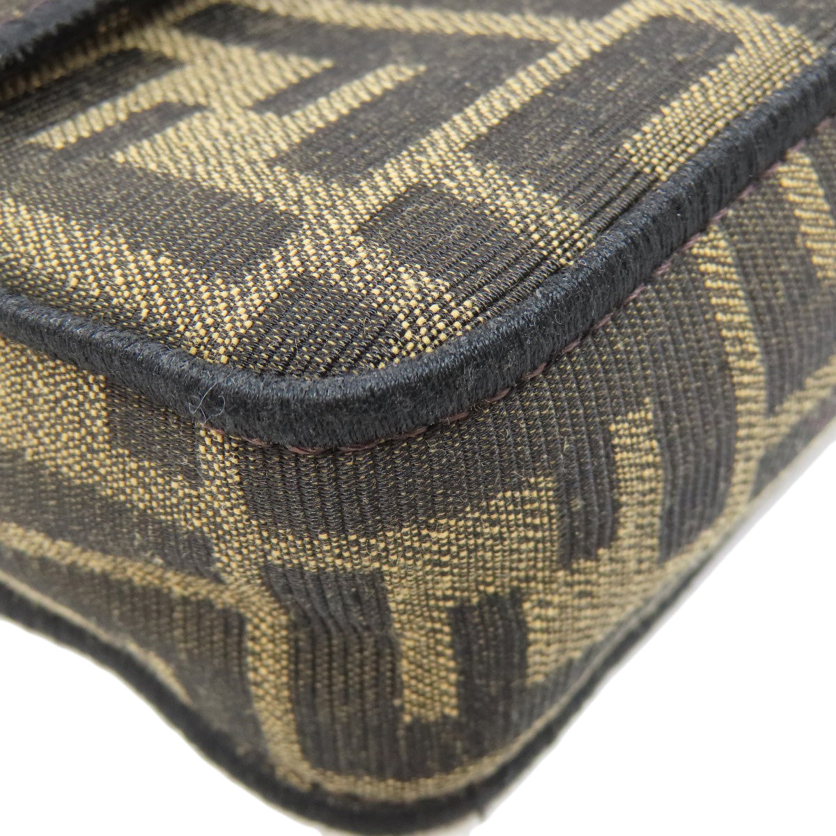 FENDI フェンディ ズッカ柄 2WAY ショルダーバッグ キャンバス レディース 中古