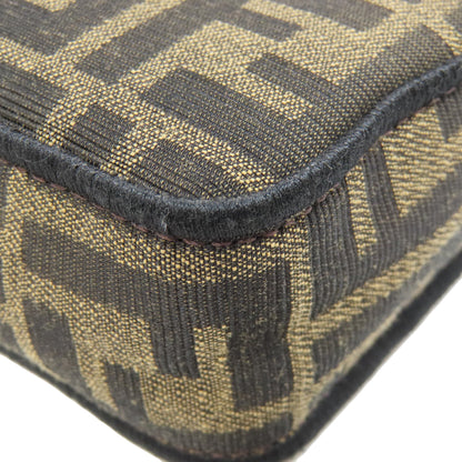 FENDI フェンディ ズッカ柄 2WAY ショルダーバッグ キャンバス レディース 中古