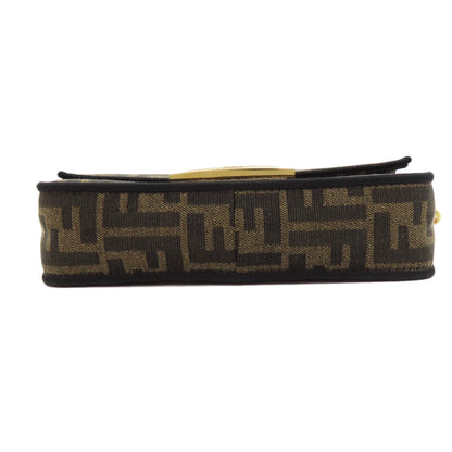 FENDI フェンディ ズッカ柄 2WAY ショルダーバッグ キャンバス レディース 中古