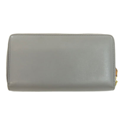 GUCCI グッチ 453158 バンブー 長財布（小銭入れあり） レザー レディース 中古