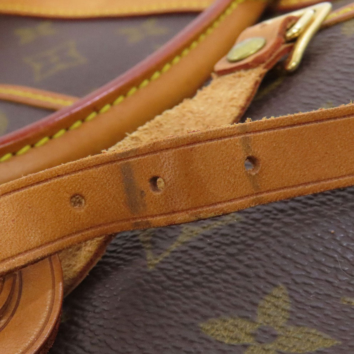 LOUIS VUITTON ルイヴィトン M47270 ドーヴィル ハンドバッグ モノグラムキャンバス レディース 中古