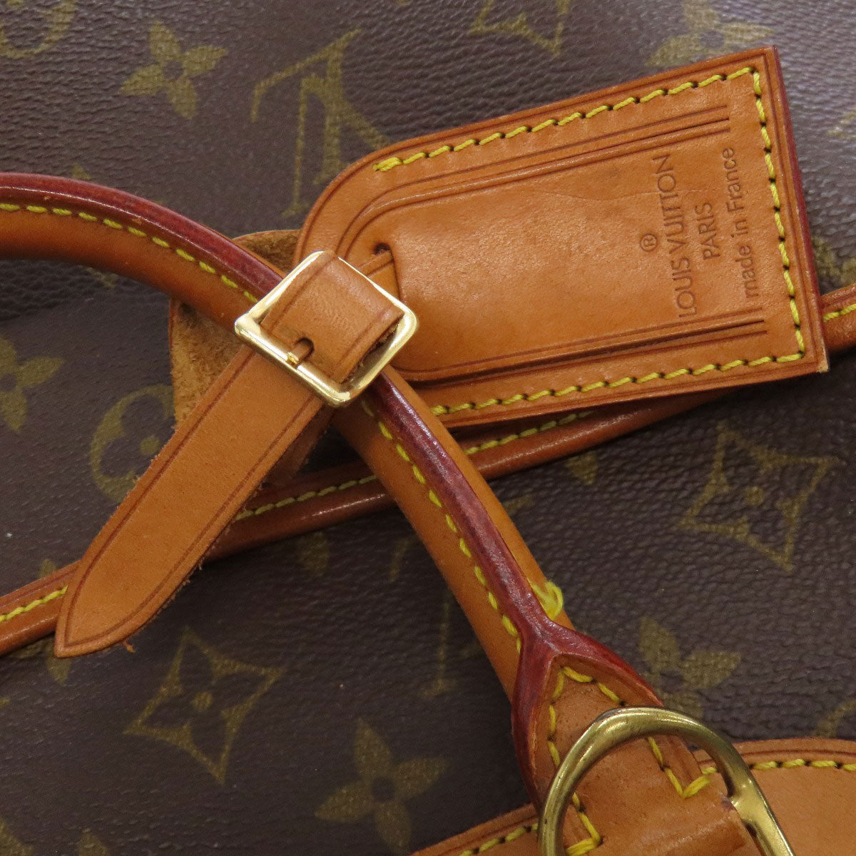 LOUIS VUITTON ルイヴィトン M47270 ドーヴィル ハンドバッグ モノグラムキャンバス レディース 中古