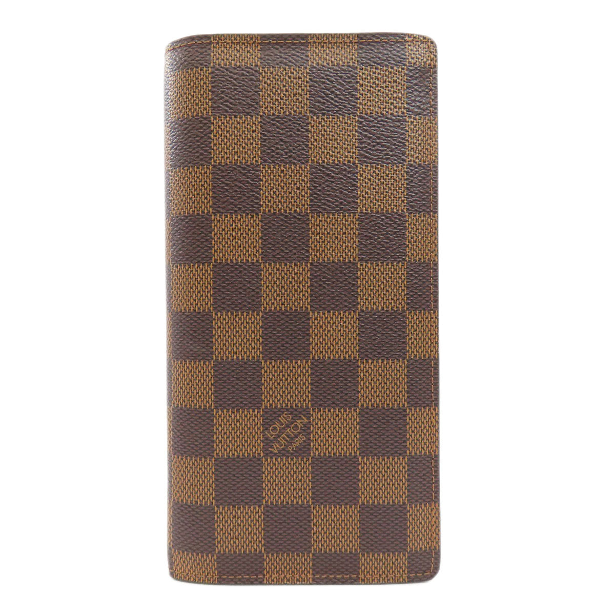 LOUIS VUITTON ルイヴィトン N60017 ポルトフォイユ・ブラザ 旧 長財布（小銭入れあり） ダミエキャンバス レディース 中古
