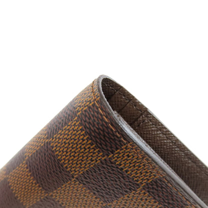 LOUIS VUITTON ルイヴィトン N60017 ポルトフォイユ・ブラザ 旧 長財布（小銭入れあり） ダミエキャンバス レディース 中古