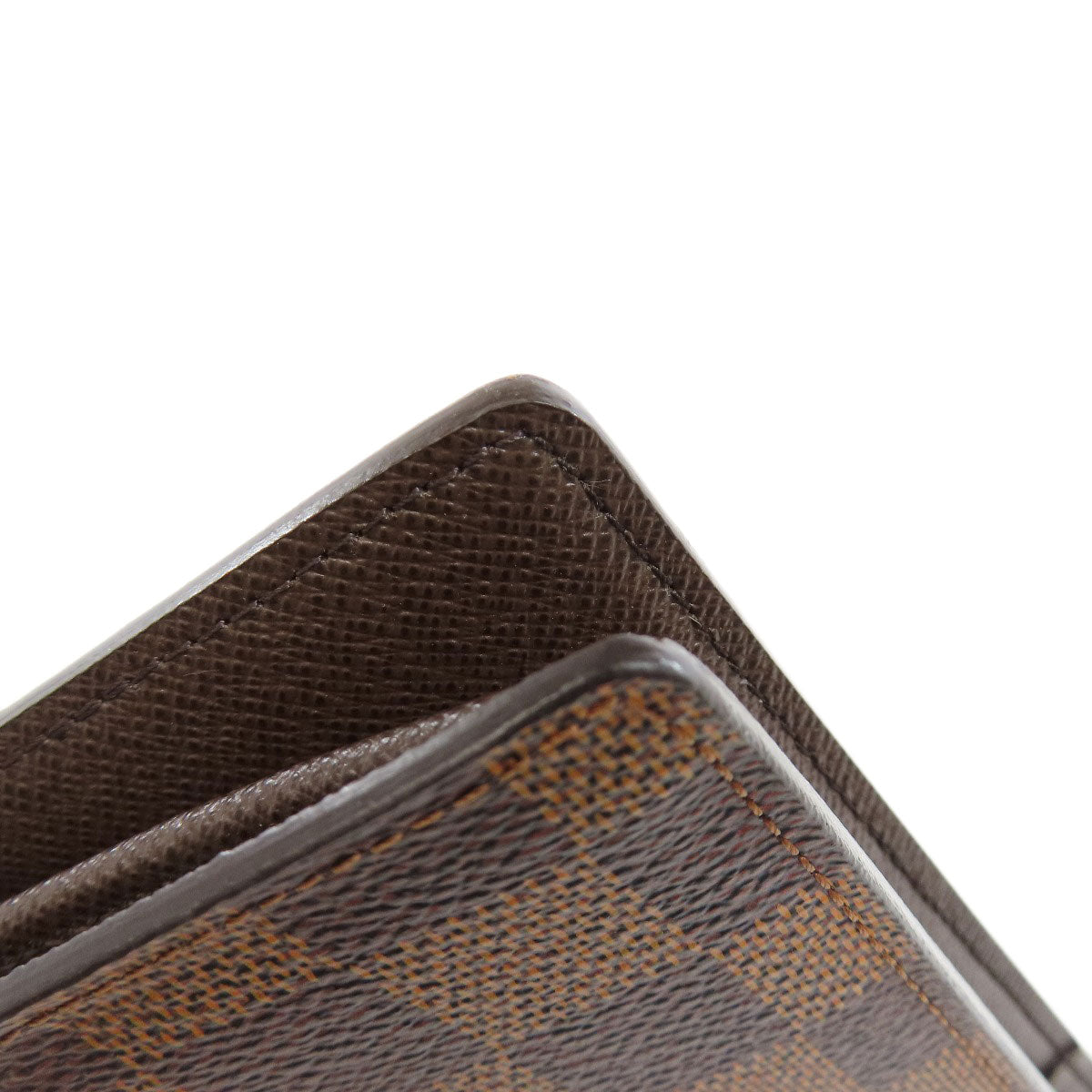 LOUIS VUITTON ルイヴィトン N60017 ポルトフォイユ・ブラザ 旧 長財布（小銭入れあり） ダミエキャンバス レディース 中古