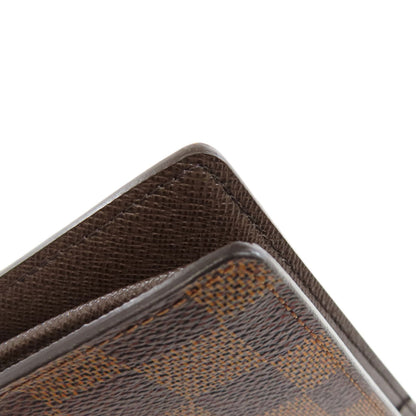 LOUIS VUITTON ルイヴィトン N60017 ポルトフォイユ・ブラザ 旧 長財布（小銭入れあり） ダミエキャンバス レディース 中古