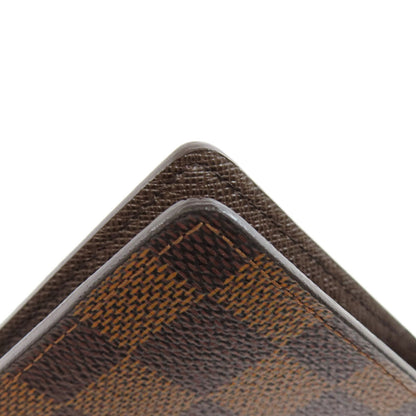 LOUIS VUITTON ルイヴィトン N60017 ポルトフォイユ・ブラザ 旧 長財布（小銭入れあり） ダミエキャンバス レディース 中古
