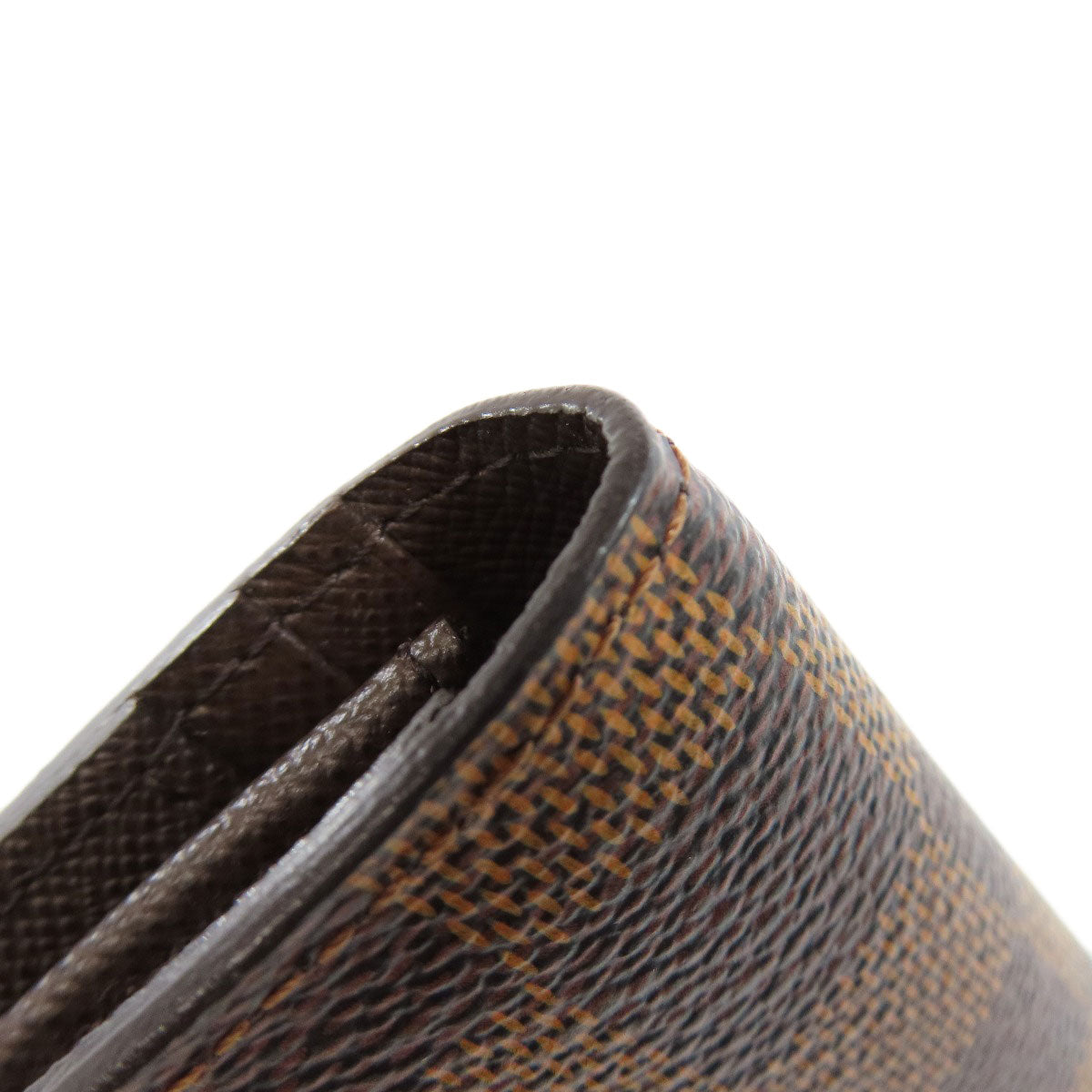 LOUIS VUITTON ルイヴィトン N60017 ポルトフォイユ・ブラザ 旧 長財布（小銭入れあり） ダミエキャンバス レディース 中古