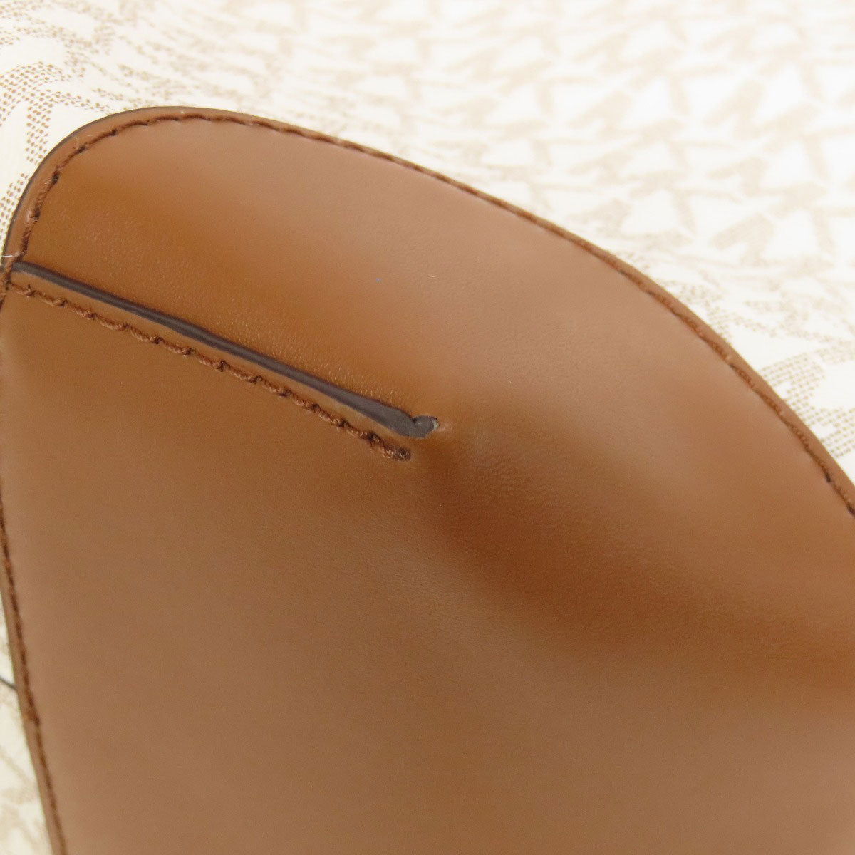 Michael Kors マイケルコース MKシグネチャー トートバッグ PVC レディース 中古