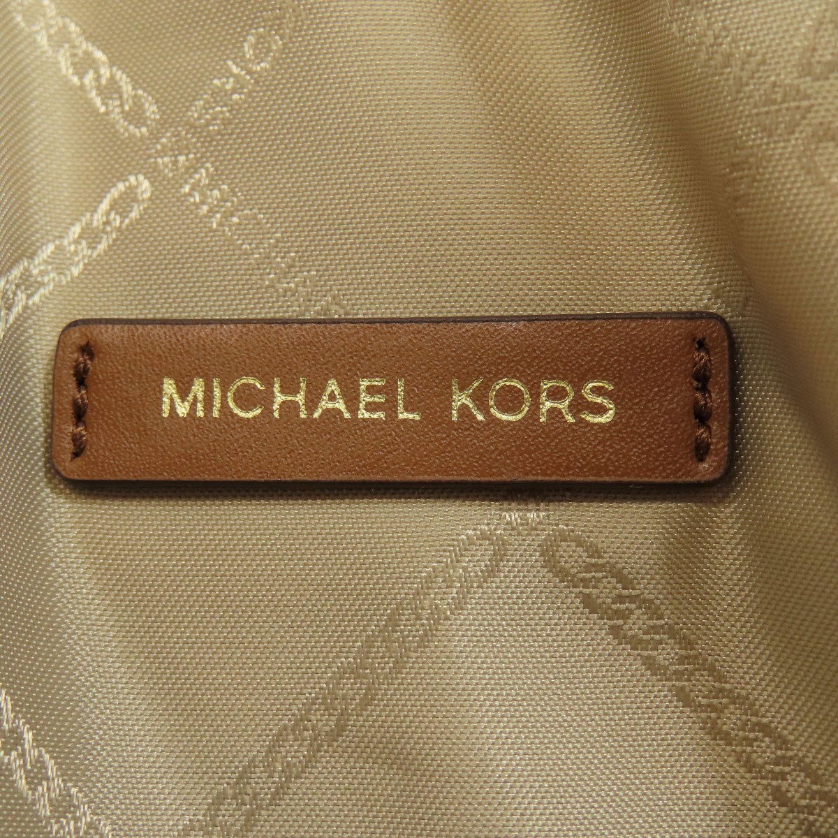 Michael Kors マイケルコース MKシグネチャー トートバッグ PVC レディース 中古