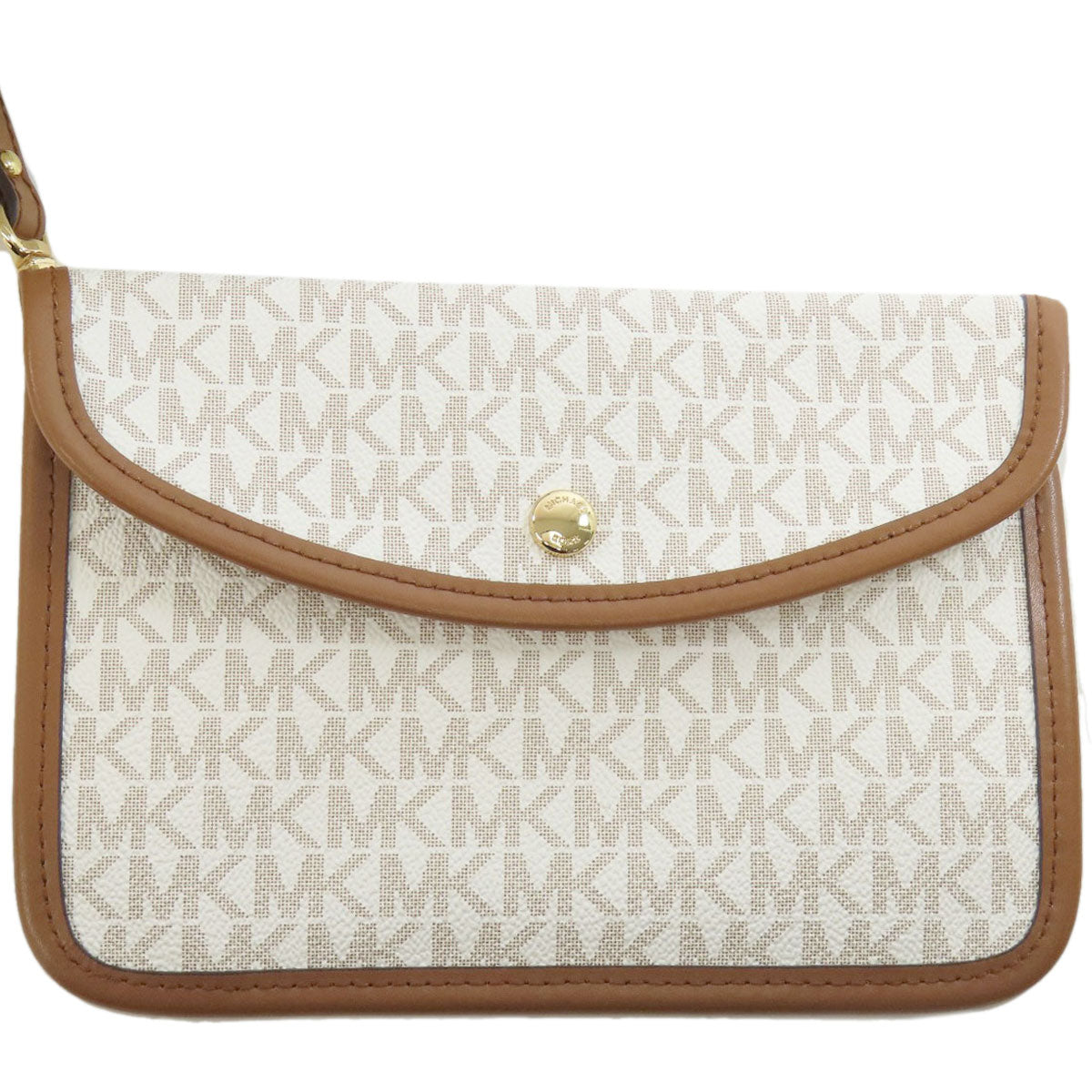 Michael Kors マイケルコース MKシグネチャー トートバッグ PVC レディース 中古