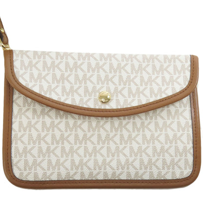 Michael Kors マイケルコース MKシグネチャー トートバッグ PVC レディース 中古