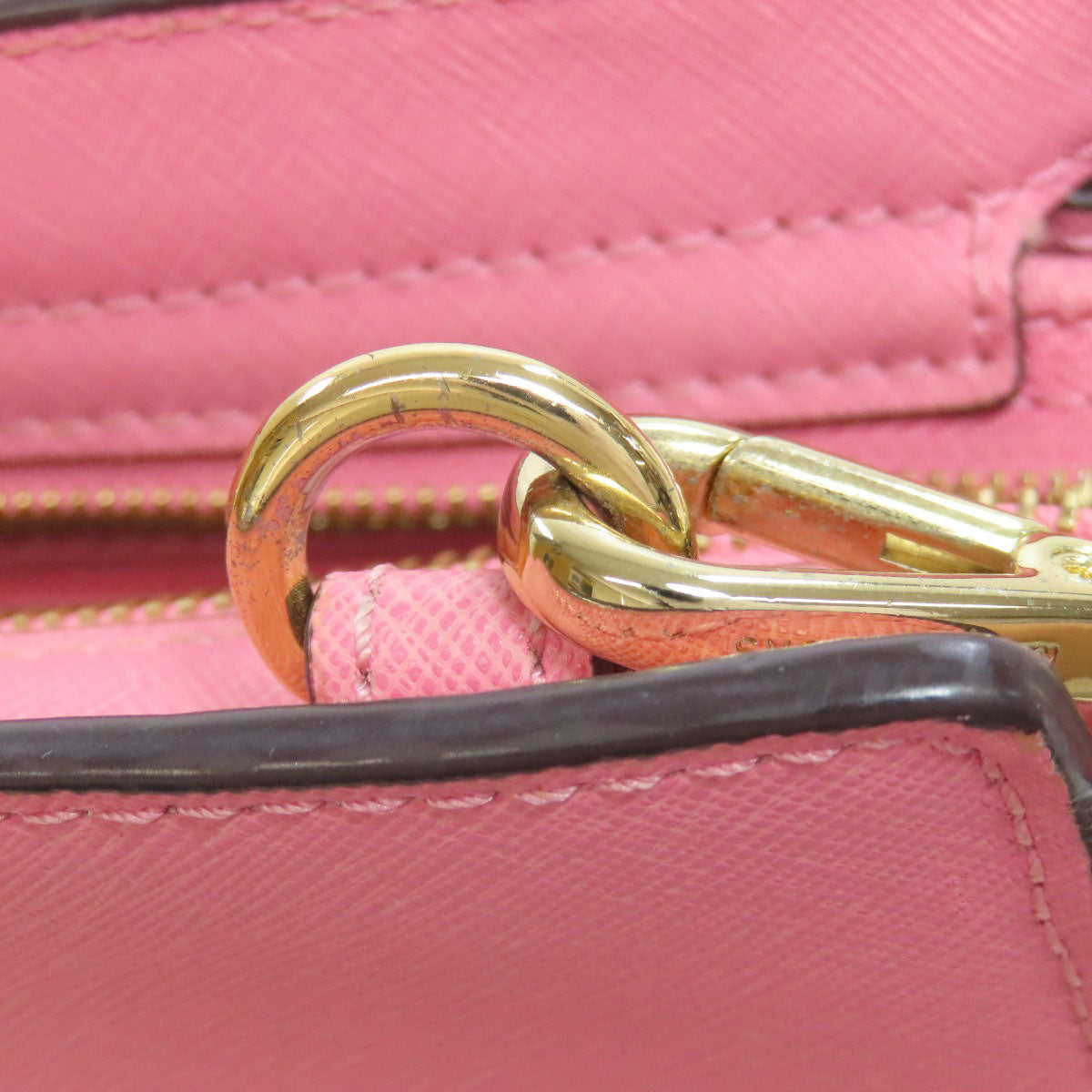 Michael Kors マイケルコース ロゴ ショルダーバッグ PVC レディース 中古