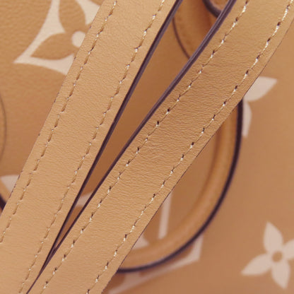 LOUIS VUITTON ルイヴィトン M45982 オンザゴーMM トートバッグ アンプラント レディース 中古