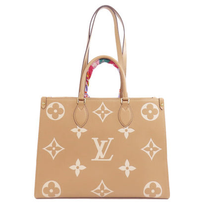 LOUIS VUITTON ルイヴィトン M45982 オンザゴーMM トートバッグ アンプラント レディース 中古