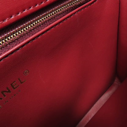 CHANEL シャネル マトラッセ 2WAY ゴールド金具 ハンドバッグ ラムスキン レディース 中古