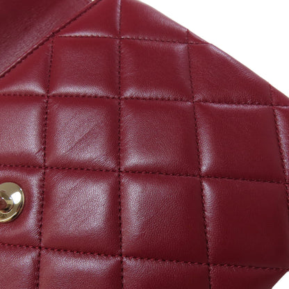 CHANEL シャネル マトラッセ 2WAY ゴールド金具 ハンドバッグ ラムスキン レディース 中古