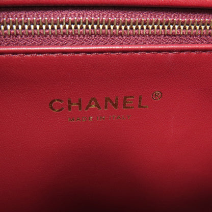 CHANEL シャネル マトラッセ 2WAY ゴールド金具 ハンドバッグ ラムスキン レディース 中古